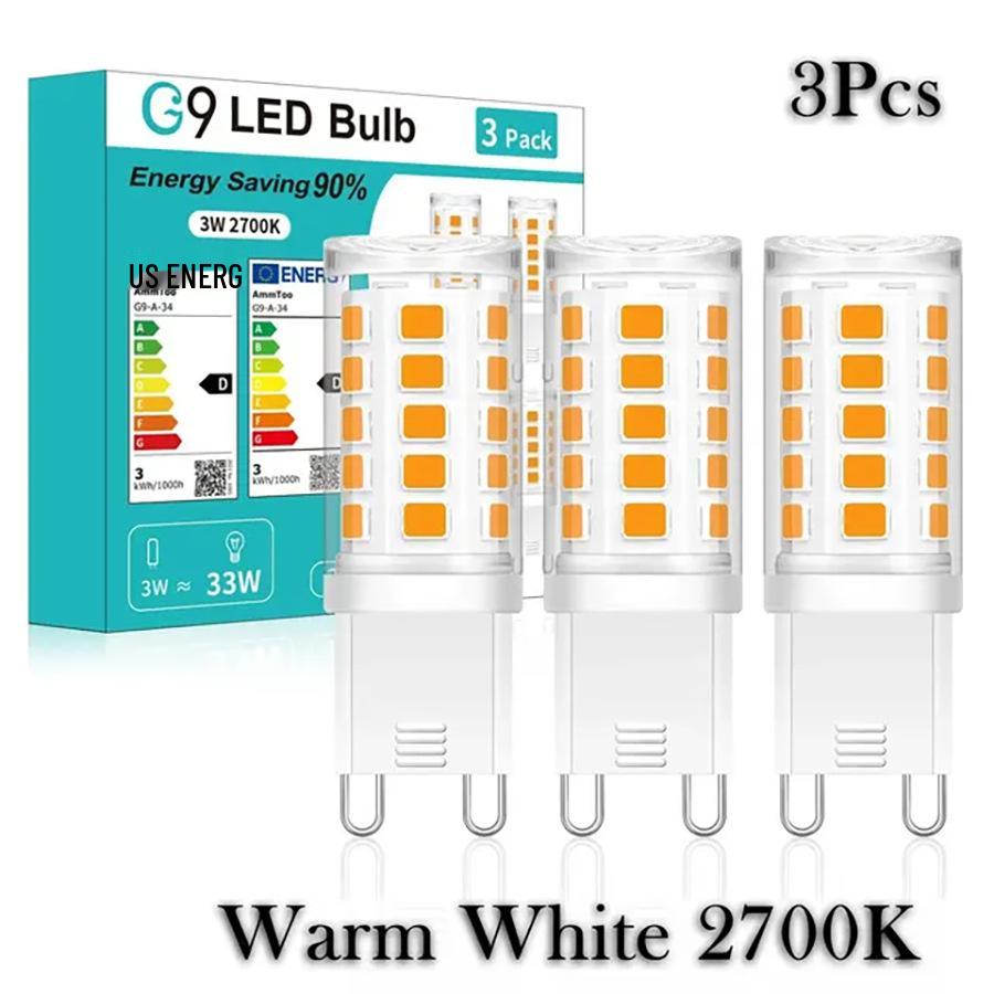 G9 LED Dimmable Corn Lamp, No Flicker, 220V Plugin Bulb, 3W High Voltage Flat Pin LED Lamp
G9 LED Dimmable Corn Lamp, No Flicker, 220V Plugin Bulb, 3W High Voltage Flat Pin LED Lamp