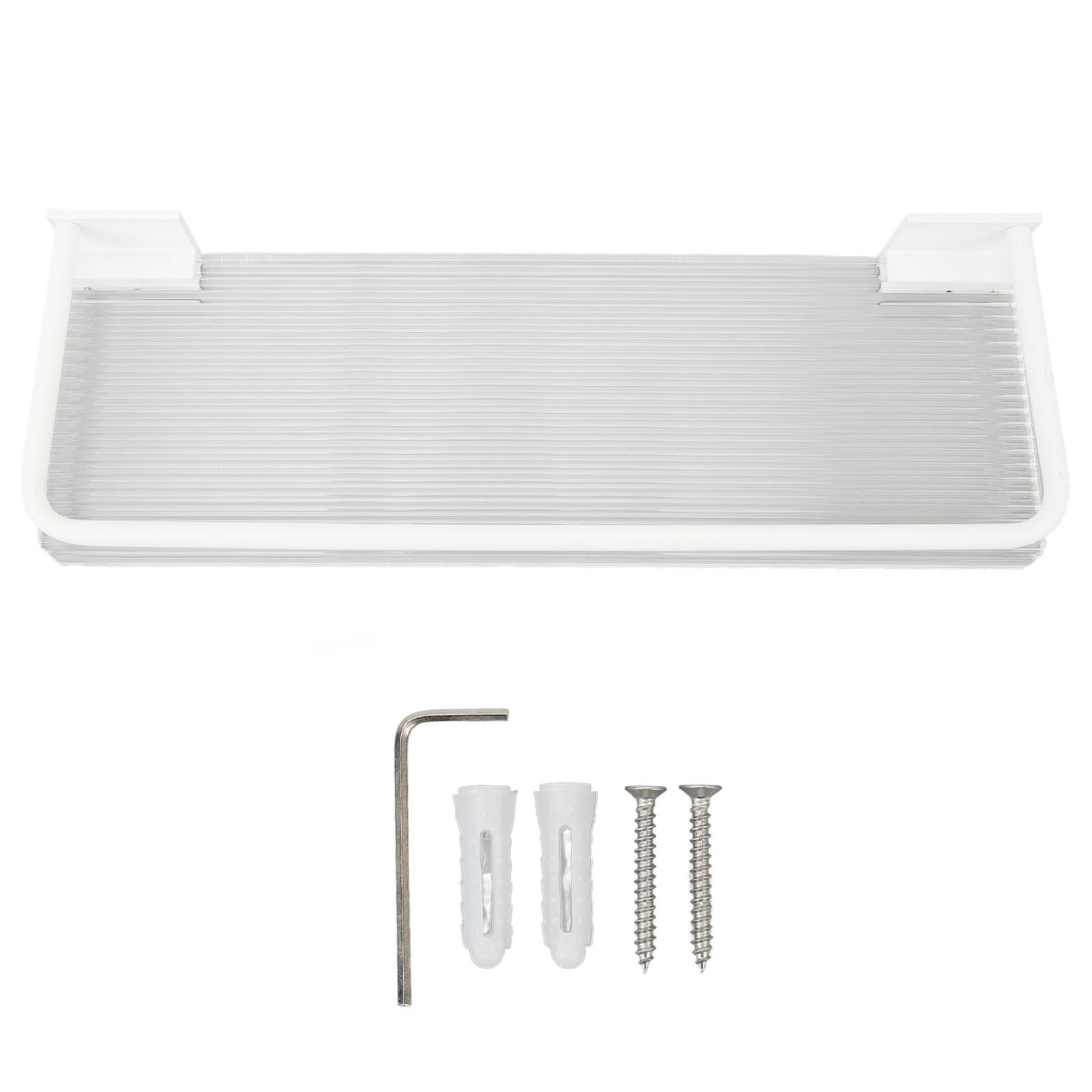 Bathroom Floating Shelves 30cm Punch Free Aluminum Acrylic Wall Mounted Bathroom Storage Rack for
Bathroom Floating Shelves 30cm Punch Free Aluminum Acrylic Wall Mounted Bathroom Storage Rack for