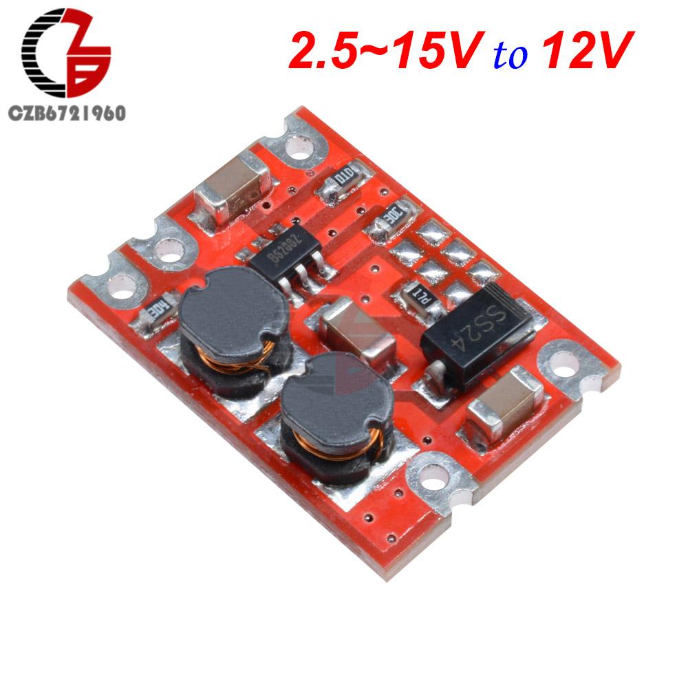 DC-DC Auto Boost Buck Converter Module DC 2.5-15V to DC 3.3V 4.2V 5V 9V 12V Step Up Down Voltage Regulator Power Inverter Supply
DC-DC Auto Boost Buck Converter Module DC 2.5-15V to DC 3.3V 4.2V 5V 9V 12V Step Up Down Voltage Regulator Power Inverter Supply
