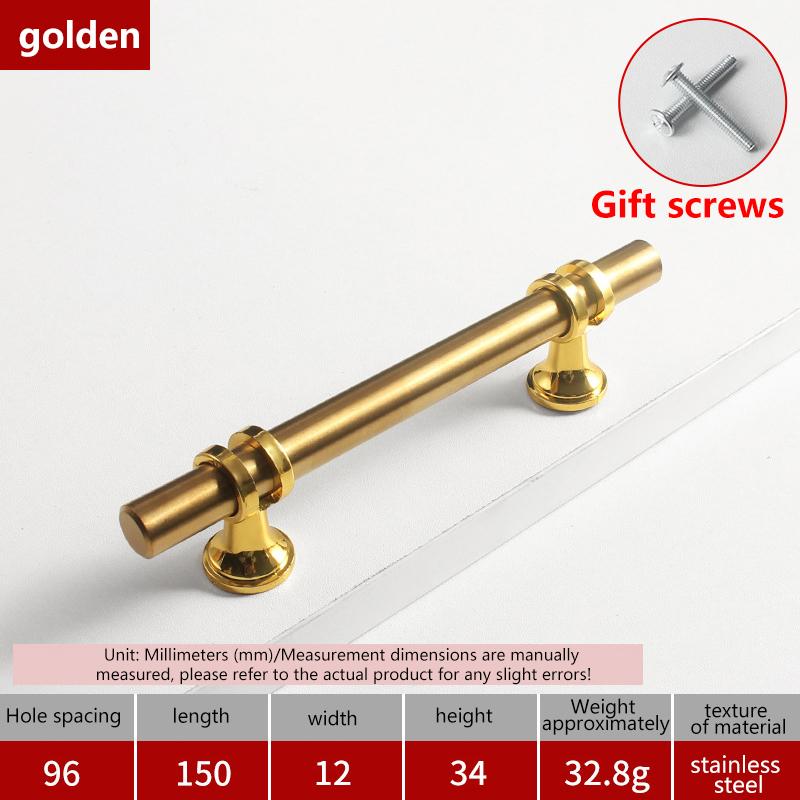 Современные ручки для шкафов из черного золота - прочные ручки для ящиков кухонной мебели с материалом из цинкового сплава