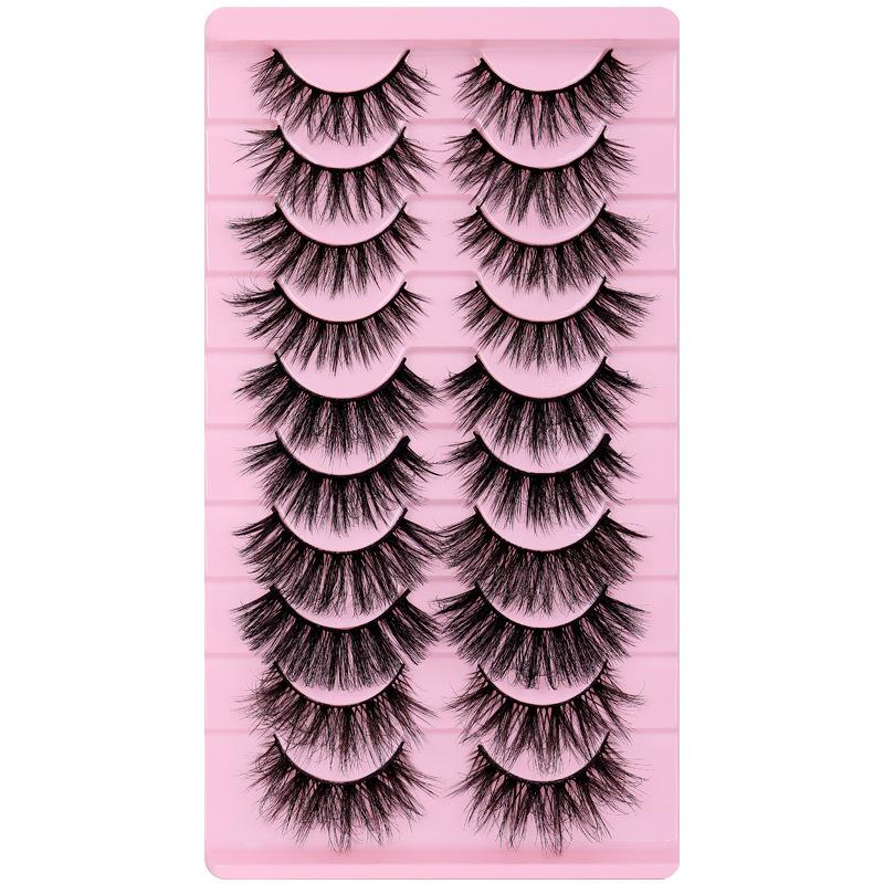3D Dense Multi-Layered Curled False Eyelashes - Long and Voluminous European & American Style Standard
3D Dense Multi-Layered Curled False Eyelashes - Long and Voluminous European & American Style Standard