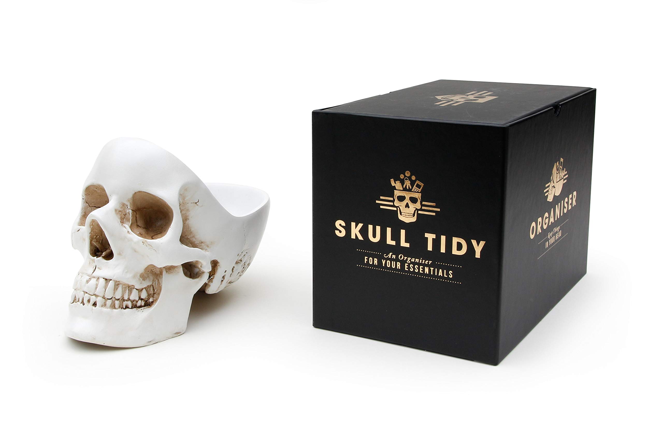 SUCK UK Skull Stuff Tidy Skull Stuff Tidy Футляр для аксесуарів Футляр для ювелірних виробів Внутрішня частина футляра для ювелірних виробів (Білий)
SUCK UK Skull Stuff Tidy Skull Stuff Tidy Футляр для аксесуарів Футляр для ювелірних виробів Внутрішня частина футляра для ювелірних виробів (Білий)