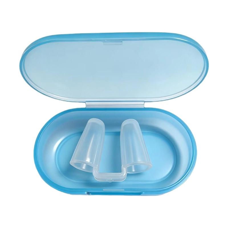 Swimming Nose Clip Comfortable Silicone Swim Nose Plugs Waterproof Pool Nose Plug with Storage Box Easy to Use L
Swimming Nose Clip Comfortable Silicone Swim Nose Plugs Waterproof Pool Nose Plug with Storage Box Easy to Use L
