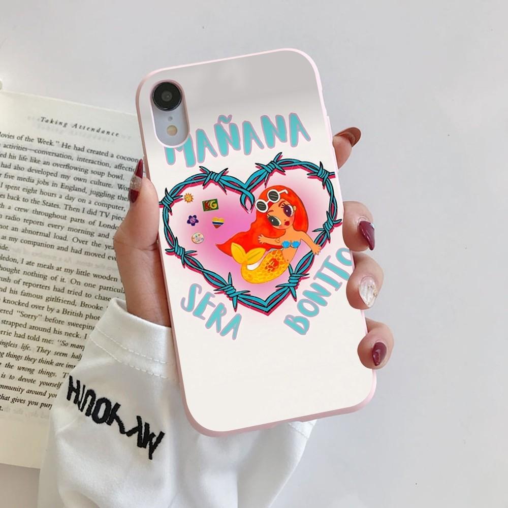 Fashion K-Karol G-Manana Phone Case for iPhone 14 11 12 13 Mini Pro Xs Max 8 7 6 6S Plus X XR Solid Candy Color Case iphone X
Fashion K-Karol G-Manana Phone Case for iPhone 14 11 12 13 Mini Pro Xs Max 8 7 6 6S Plus X XR Solid Candy Color Case iphone X