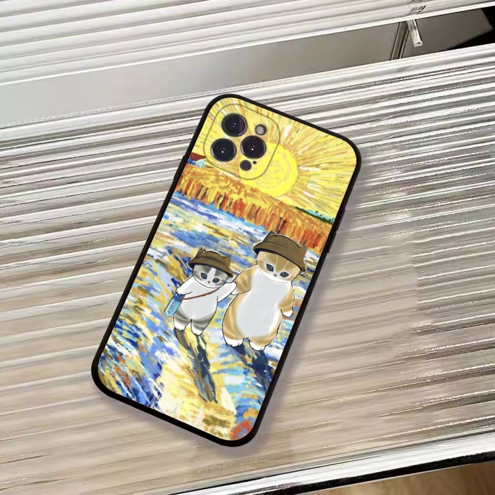 M-Mofusand Cat Cute Cartoon Phone Case For iPhone 17,16,15,14,13,12,11 Plus,Pro Max,XS,Soft Silicone Black Cover iPhone14Plus
M-Mofusand Cat Cute Cartoon Phone Case For iPhone 17,16,15,14,13,12,11 Plus,Pro Max,XS,Soft Silicone Black Cover iPhone14Plus