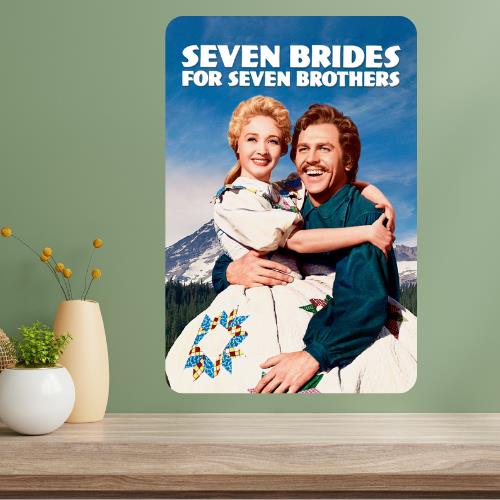 Seven Brides for Brothers Classic Movie Metal Poster Sign 20x30cm(7.8x11.8inch)
Seven Brides for Brothers Classic Movie Metal Poster Sign 20x30cm(7.8x11.8inch)