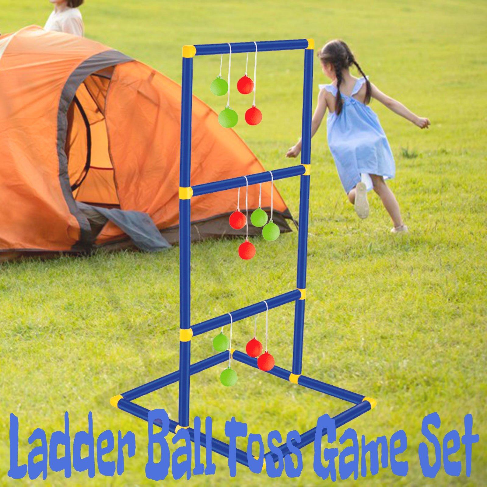 Ladder Ball Toss Game Set for Lawn Backyard Family Interactive Game Children s Ladder Golf Stand Portable Indoor Outdoor Sports
Ladder Ball Toss Game Set for Lawn Backyard Family Interactive Game Children s Ladder Golf Stand Portable Indoor Outdoor Sports