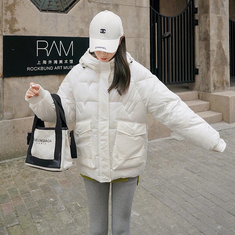 Korean Version of Winter Glossy Hooded Down Cotton-padded Jacket Women s Loose Bread Clothes Student Cotton Coat XXL
Korean Version of Winter Glossy Hooded Down Cotton-padded Jacket Women s Loose Bread Clothes Student Cotton Coat XXL