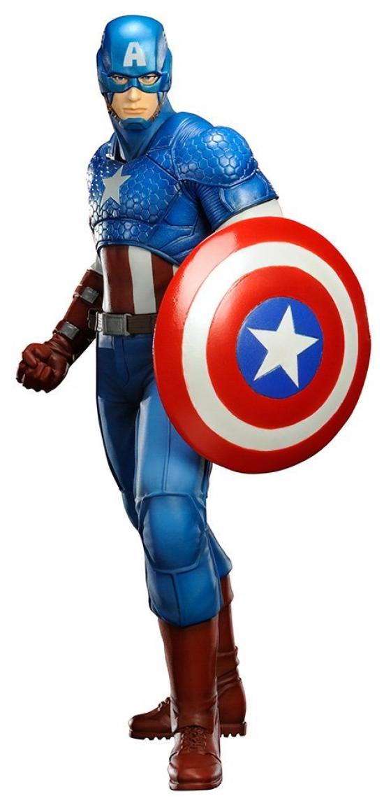 Kotobukiya AVENGERS MARVEL NOW ARTFX+ AVENGERS Captain America MARVEL NOW 110 scale PVC painted finished figure
Kotobukiya AVENGERS MARVEL NOW ARTFX+ AVENGERS Captain America MARVEL NOW 110 scale PVC painted finished figure