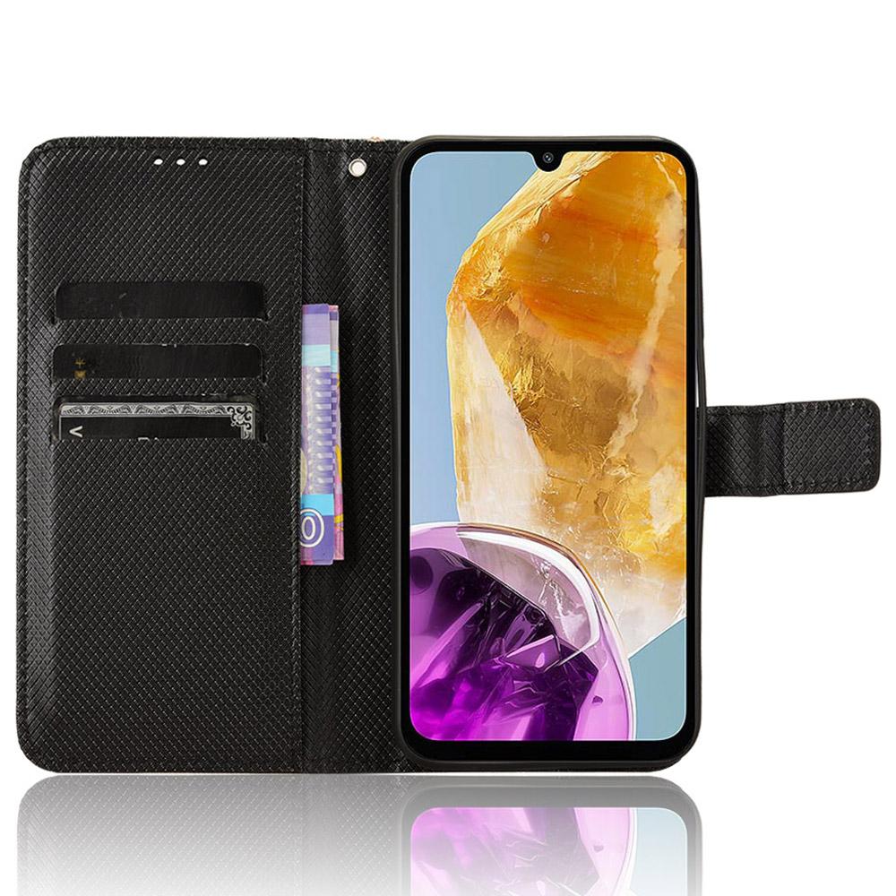 For Samsung Galaxy F15 5G/M15 5G Wallet Case Diamond Texture Leather Phone Cover Black
For Samsung Galaxy F15 5G/M15 5G Wallet Case Diamond Texture Leather Phone Cover Black