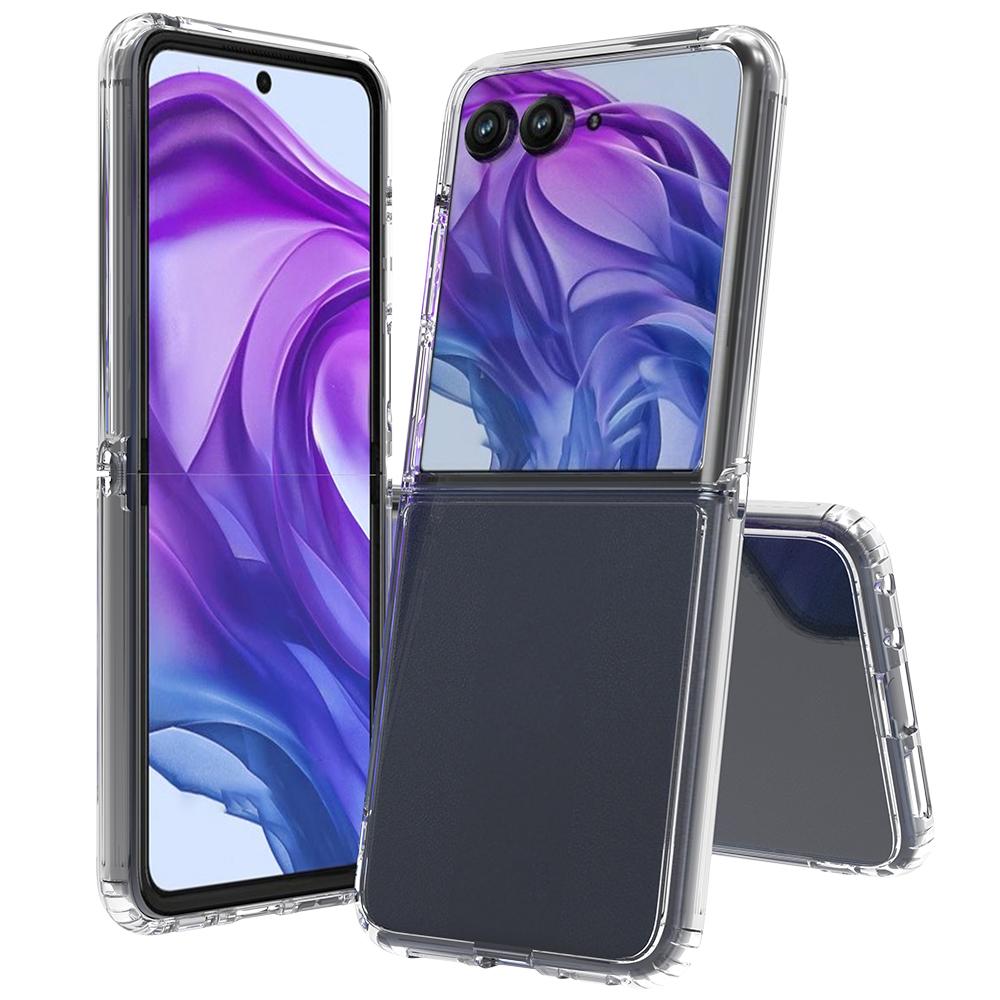 For Motorola Razr 60 Pro 5G Clear Phone Case TPU+Acrylic Shockproof Phone Back Cover Clear
For Motorola Razr 60 Pro 5G Clear Phone Case TPU+Acrylic Shockproof Phone Back Cover Clear