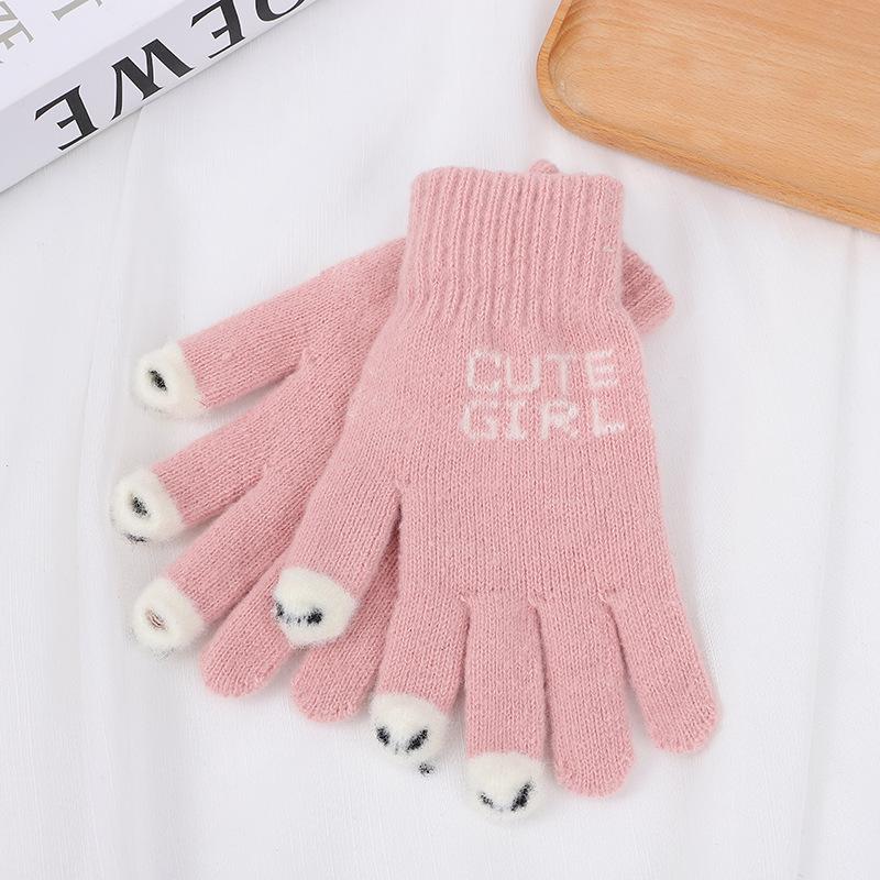 1 pair student Winter Gloves - Pastel Pink Open Finger Design, Soft Warm Gloves for Cold Weather, Everyday & Formal Events
1 pair student Winter Gloves - Pastel Pink Open Finger Design, Soft Warm Gloves for Cold Weather, Everyday & Formal Events