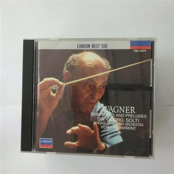 CD WAGNER - Overtures: Solti / Cso / Vpo FOOL23014 Japan Classical Used
CD WAGNER - Overtures: Solti / Cso / Vpo FOOL23014 Japan Classical Used
