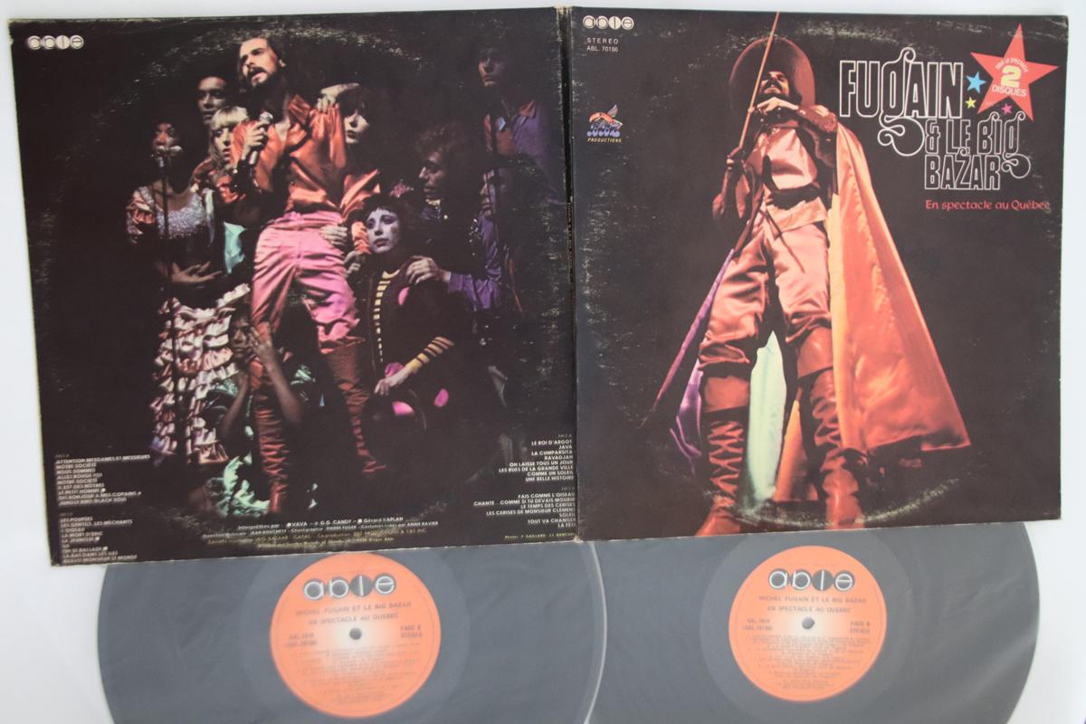 LP Record LE BIG BAZAR FUGAIN - En Spectacle Au Quebec ABL70156 ABLE 1974 Canada Pop Used
LP Record LE BIG BAZAR FUGAIN - En Spectacle Au Quebec ABL70156 ABLE 1974 Canada Pop Used
