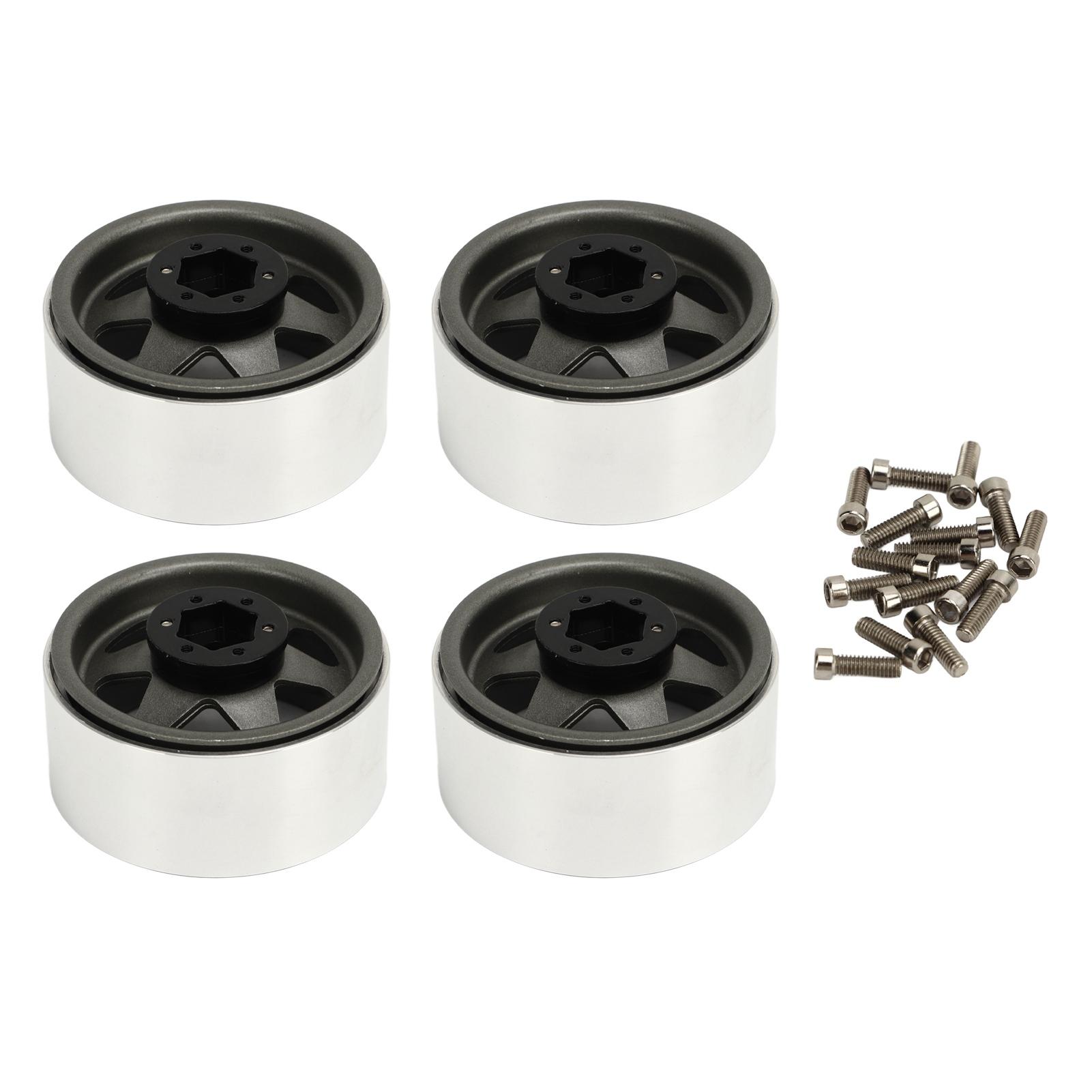 4Pcs Beadlock Wheel Rim Offset 8.9mm Metal Deep Dish Hub Wheel Rims for Axial SCX10 90046 1.9 Inch чорний
4Pcs Beadlock Wheel Rim Offset 8.9mm Metal Deep Dish Hub Wheel Rims for Axial SCX10 90046 1.9 Inch чорний