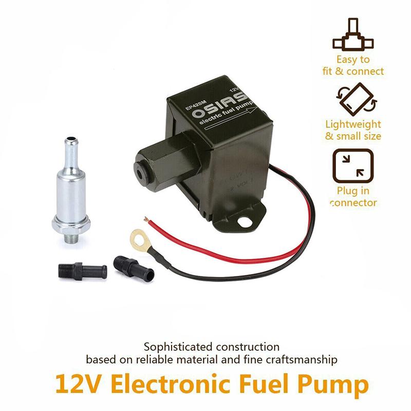 Universal OSIAS New 12V electric fuel pump Facet style Gas Petrol Diesel Ethanol 4-7 PSI
Universal OSIAS New 12V electric fuel pump Facet style Gas Petrol Diesel Ethanol 4-7 PSI
