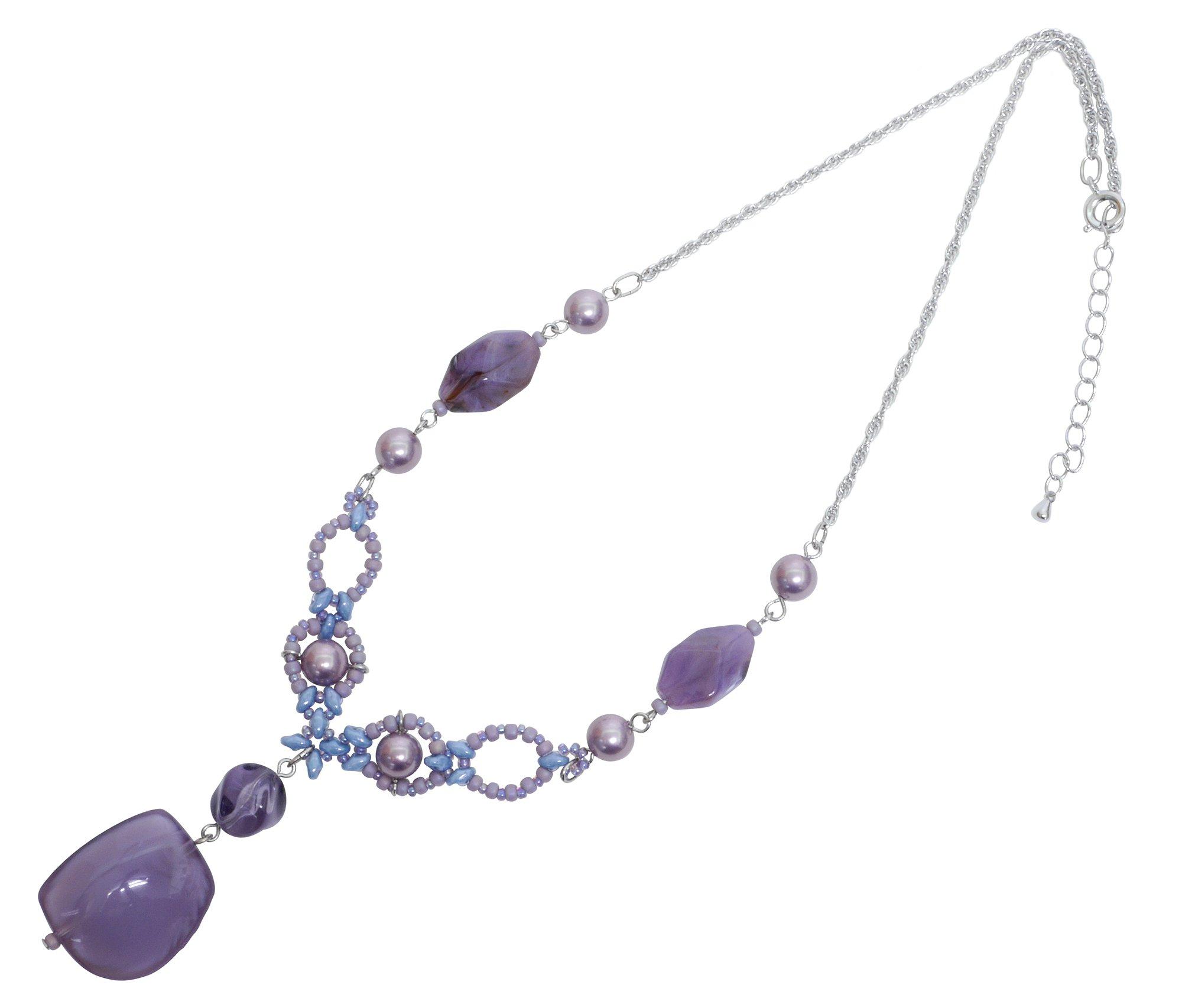 MIYUKI Bead Kit Colore Necklace Kit Collana Lavanda BFK-528
MIYUKI Bead Kit Colore Necklace Kit Collana Lavanda BFK-528