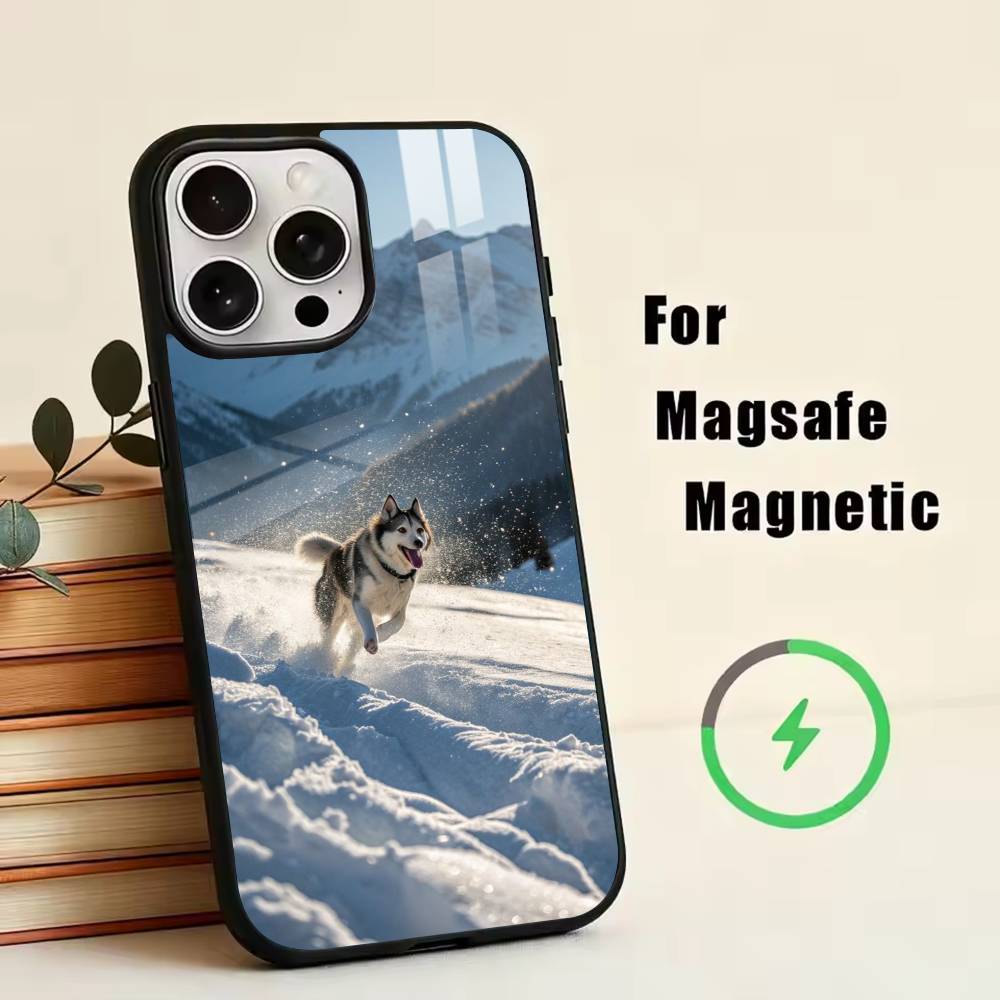 Siberian Husky Phone Case For iPhone17,16,15,14,13,12,11 Plus,Pro Magnetic For Magsafe Wireless Charging iPhone14PRO
Siberian Husky Phone Case For iPhone17,16,15,14,13,12,11 Plus,Pro Magnetic For Magsafe Wireless Charging iPhone14PRO