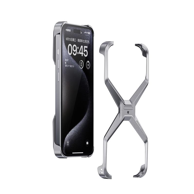 Безкаркасний чохол-бампер The X Fit з алюмінієвого сплаву для IPhone 15 14 13 Pro Max 15Pro 14Pro 15ProMax IPhone15 протиударний чохол For iPhone 15 срібний
Безкаркасний чохол-бампер The X Fit з алюмінієвого сплаву для IPhone 15 14 13 Pro Max 15Pro 14Pro 15ProMax IPhone15 протиударний чохол For iPhone 15 срібний