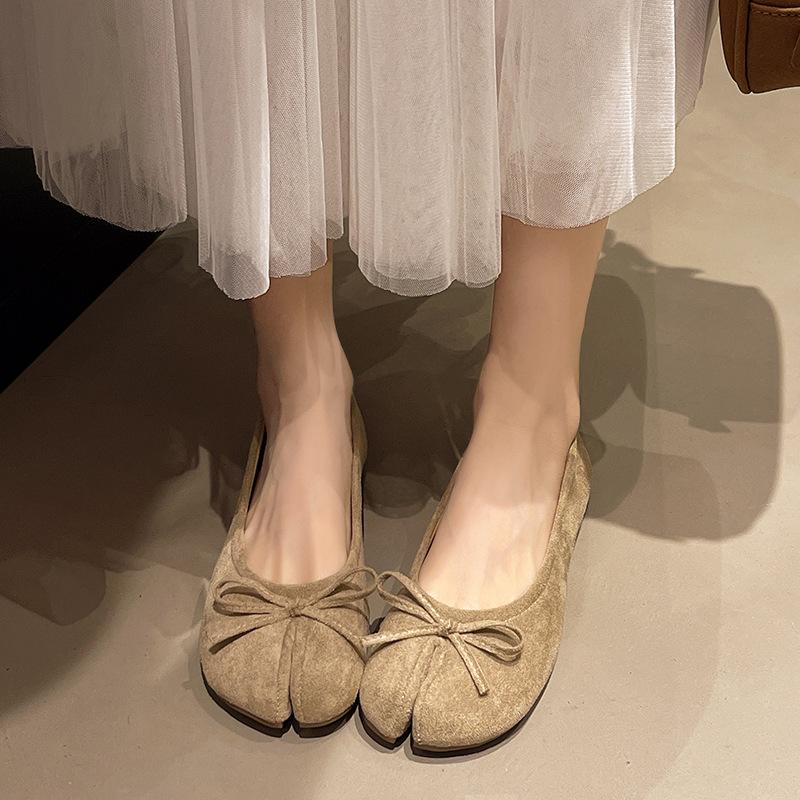 Women Split Hoof Toe Loafers quality leather Ladies Ballerina Shoe Low-Top Slippers Shallow Mouth Flat Heel Flat Bottom 40 хакі
Women Split Hoof Toe Loafers quality leather Ladies Ballerina Shoe Low-Top Slippers Shallow Mouth Flat Heel Flat Bottom 40 хакі