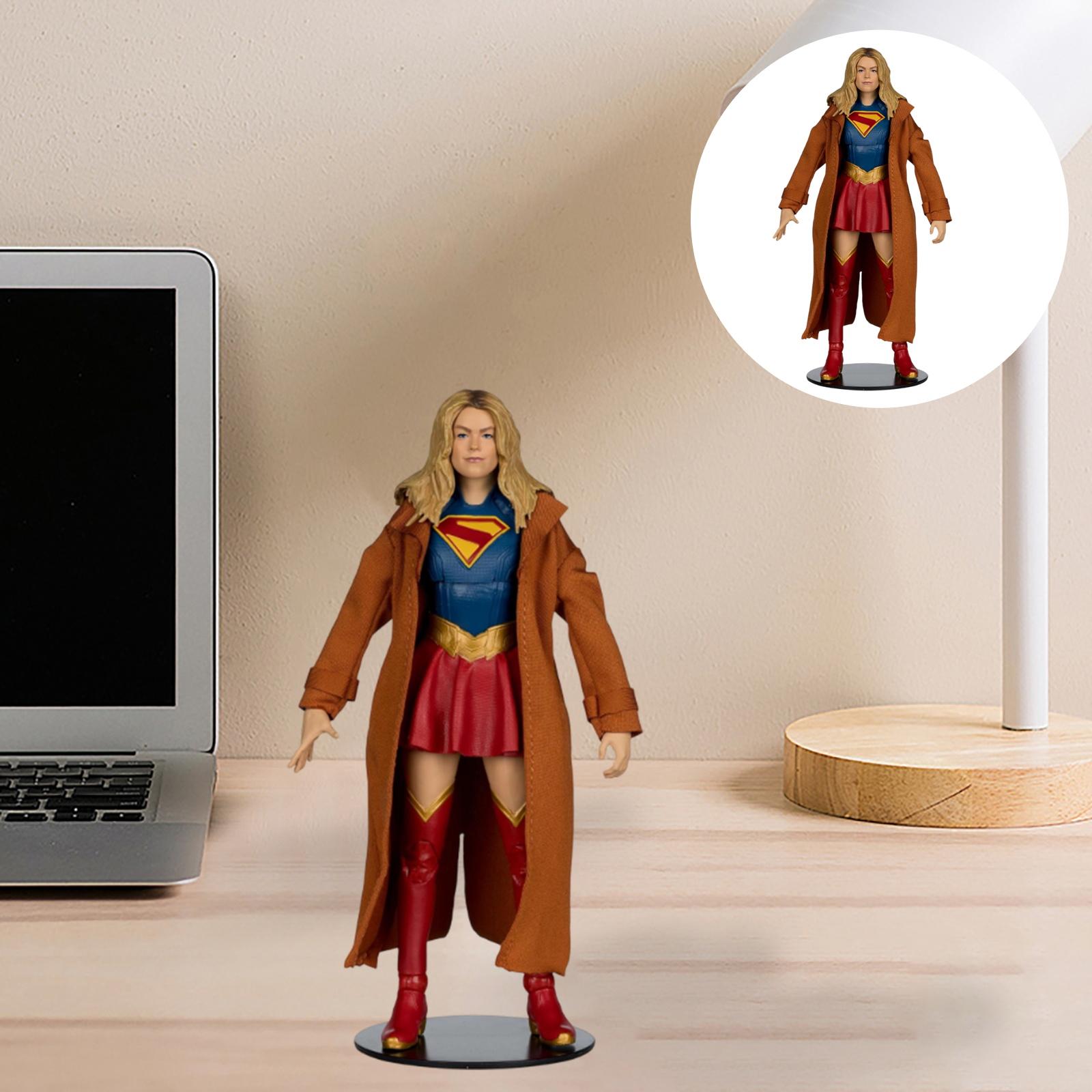 Collectible Female Hero Figure Model with Removable Coat and Cape Standing on Display Base for Desktop Decoration and Collection One Size
Collectible Female Hero Figure Model with Removable Coat and Cape Standing on Display Base for Desktop Decoration and Collection One Size