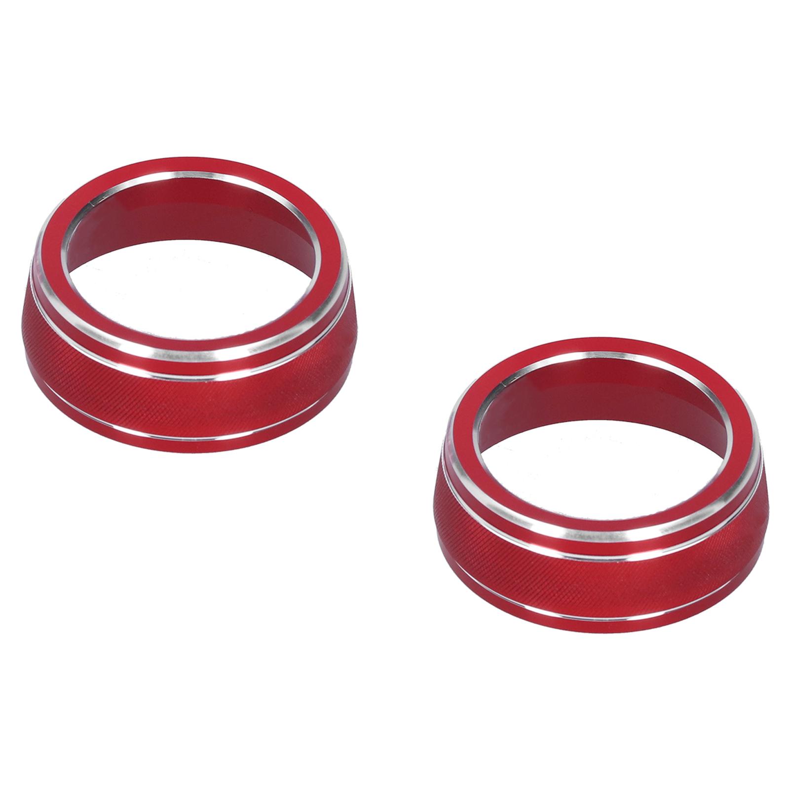 2 шт. Красные декоративные накладки-кольца на ручки переключателей кондиционера и аудиосистемы для RAV4 2020
2 шт. Красные декоративные накладки-кольца на ручки переключателей кондиционера и аудиосистемы для RAV4 2020