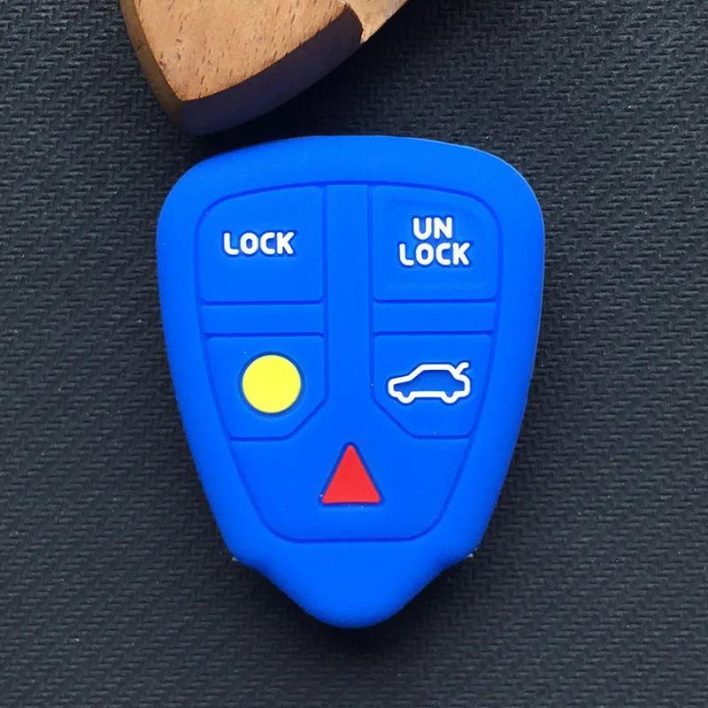 5 Buttons Silicone Replacement Car Key Case shell cover for Volvo S40 S60 S70 S80 XC90 XC70 V40 V70 5button key синий
5 Buttons Silicone Replacement Car Key Case shell cover for Volvo S40 S60 S70 S80 XC90 XC70 V40 V70 5button key синий