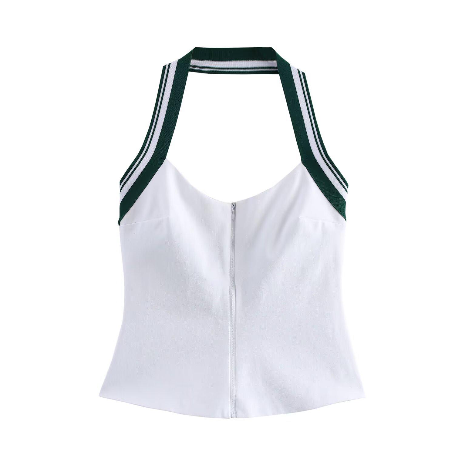 2025 Spring Women s Fashion European & American Style Ribbed Halter Neck Top Small
2025 Spring Women s Fashion European & American Style Ribbed Halter Neck Top Small