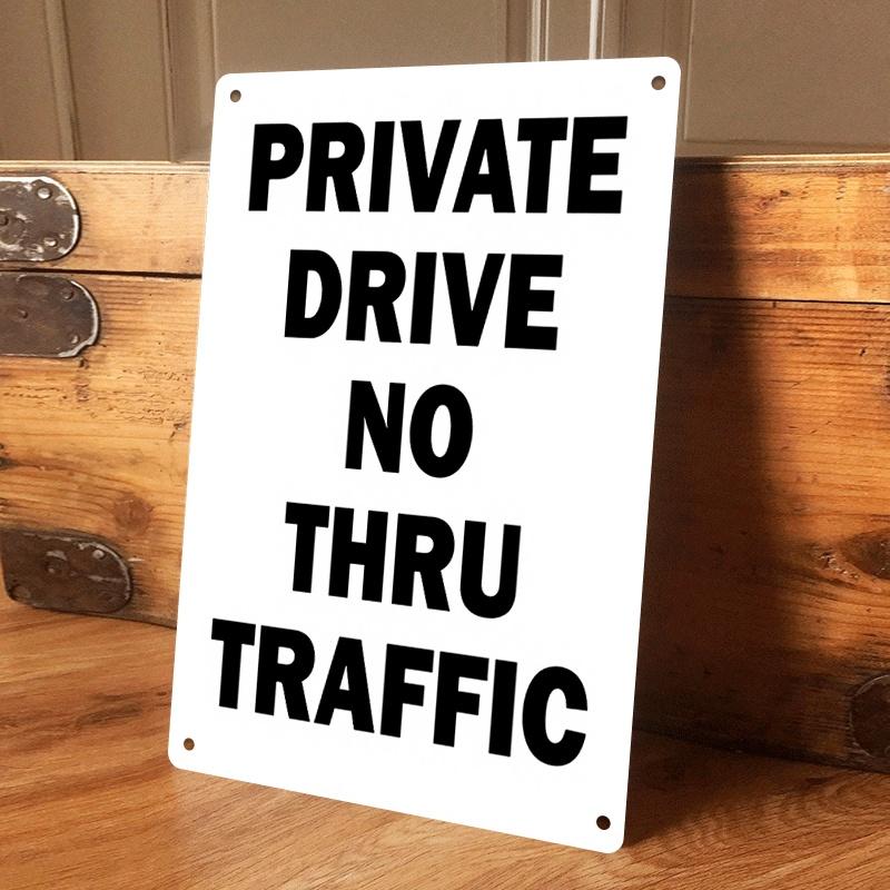 1 piece of wrought iron No Drive sign for private driveways, vintage style home decor plaque, suitable for garage doors, yard (as the picture,20x30cm)
1 piece of wrought iron No Drive sign for private driveways, vintage style home decor plaque, suitable for garage doors, yard (as the picture,20x30cm)
