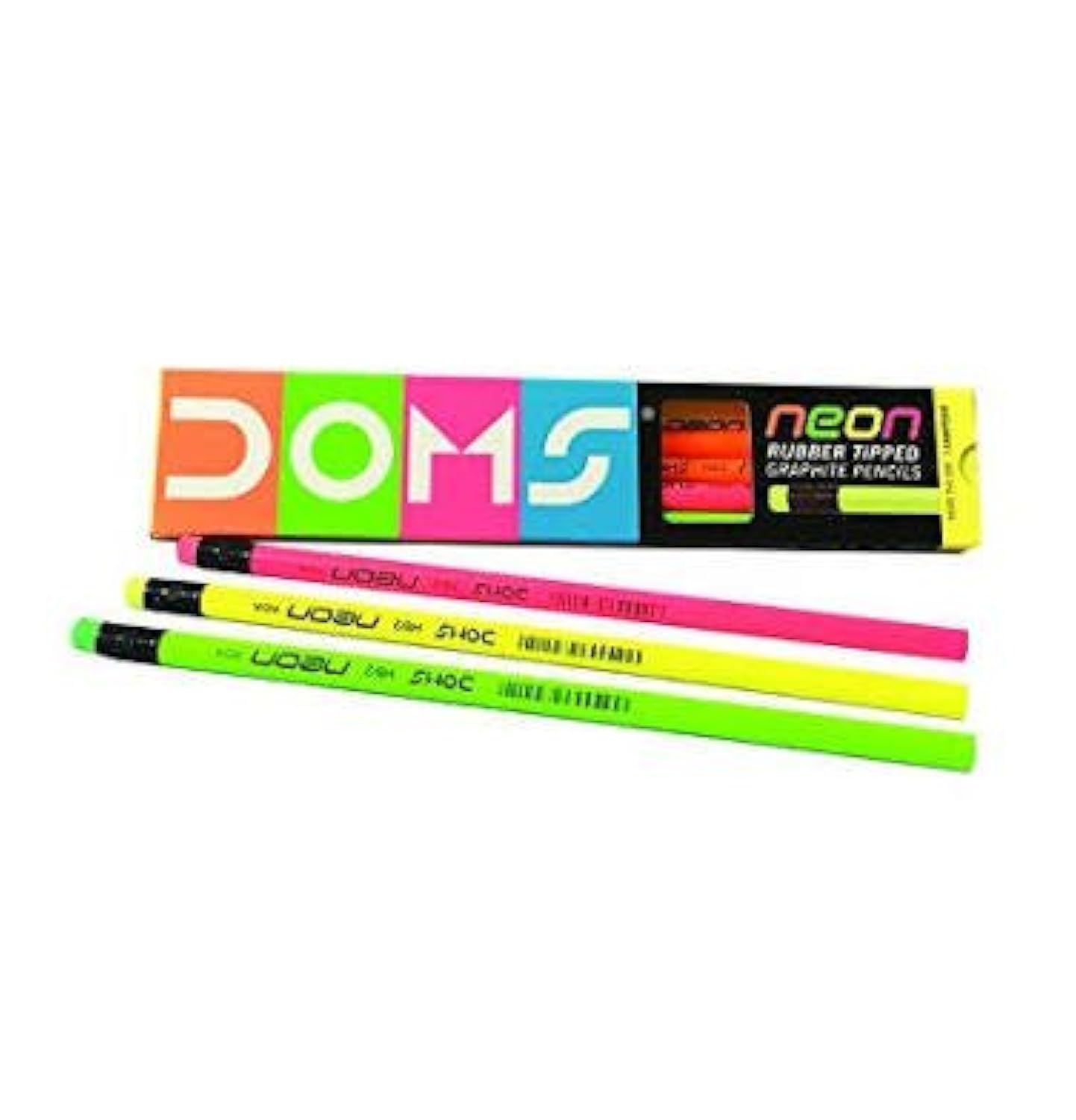 Набор графитных карандашей DOMS Neon с резиновым ластиком, твердость HB/2, в упаковке 20 штук, с бесплатной точилкой, для школы, рисования, письма, канцелярский набор
Набор графитных карандашей DOMS Neon с резиновым ластиком, твердость HB/2, в упаковке 20 штук, с бесплатной точилкой, для школы, рисования, письма, канцелярский набор