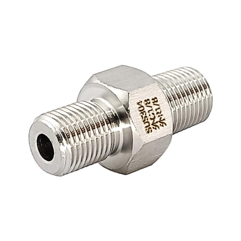 Stainless Steel G1/8 to R1/8 BSPT Threaded Reducer Adapter
Stainless Steel G1/8 to R1/8 BSPT Threaded Reducer Adapter