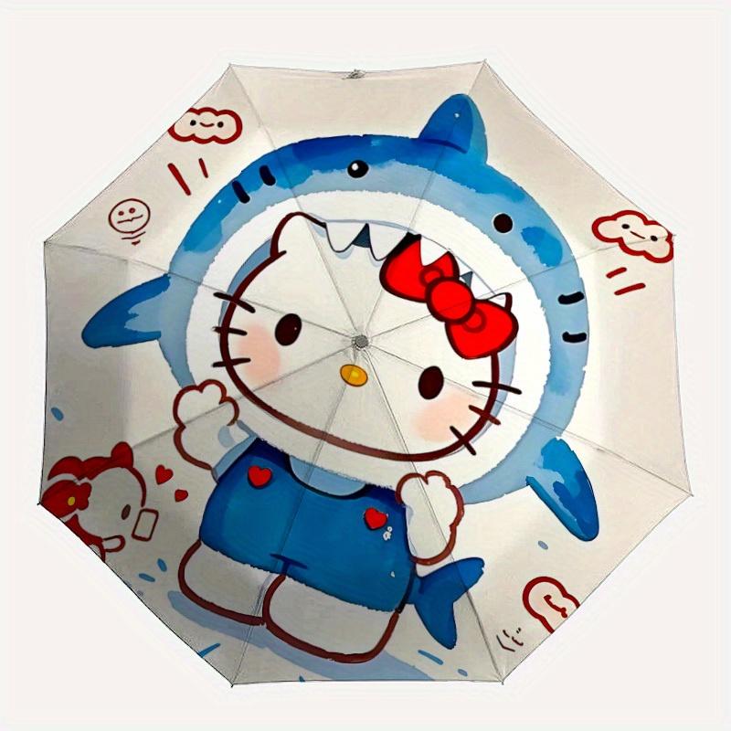 1pc Hello Kitty Shark Automatic Umbrella with Folding feature - Compact Travel Umbrella, Perfect Gift for Birthday, Christmas, , 011
1pc Hello Kitty Shark Automatic Umbrella with Folding feature - Compact Travel Umbrella, Perfect Gift for Birthday, Christmas, , 011