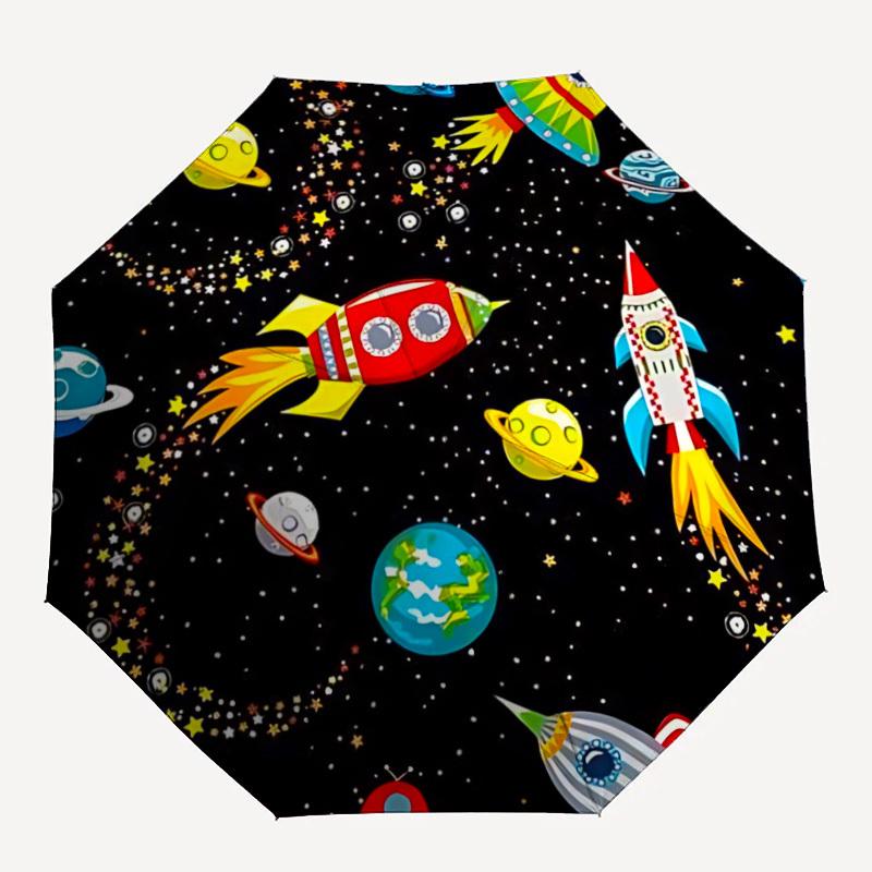 1pc Space Rockets Planets Automatic Open/Close Umbrella, Compact Travel Umbrella, 8-Rib Sturdy Frame - Ideal Gift for Friends yy251118045
1pc Space Rockets Planets Automatic Open/Close Umbrella, Compact Travel Umbrella, 8-Rib Sturdy Frame - Ideal Gift for Friends yy251118045
