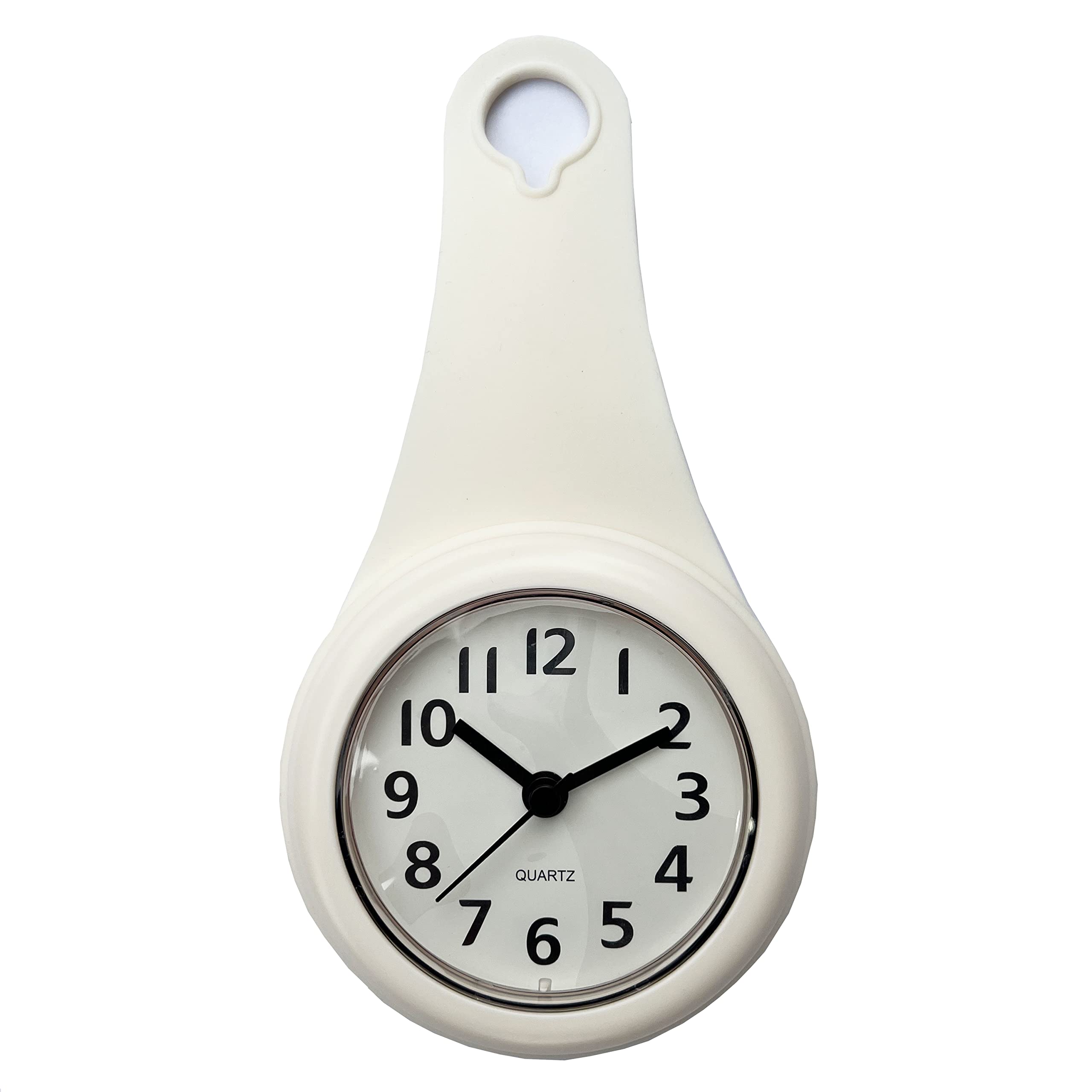 Pureseek Bathroom Clock, Waterproof, Hook-Mounted, Waterproof Wall Clock with Suction Cup, Quiet, Suitable for Kitchen and Bathroom Use (White)
Pureseek Bathroom Clock, Waterproof, Hook-Mounted, Waterproof Wall Clock with Suction Cup, Quiet, Suitable for Kitchen and Bathroom Use (White)