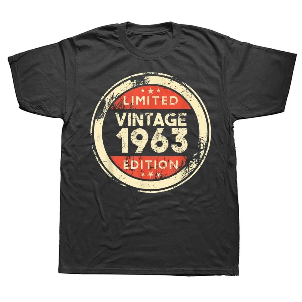 Birthday Vintage 1963 Years Old Gifts Vintage T Shirts Summer Graphic Streetwear Short Sleeve T-shirt Mens Clothing style S
Birthday Vintage 1963 Years Old Gifts Vintage T Shirts Summer Graphic Streetwear Short Sleeve T-shirt Mens Clothing style S
