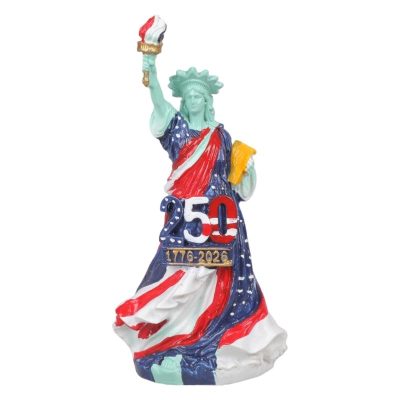 Patriotics Statue Of Liberties Miniature Sculpture with American Flag Costume Design Collectors Gift For Art Lover 1
Patriotics Statue Of Liberties Miniature Sculpture with American Flag Costume Design Collectors Gift For Art Lover 1