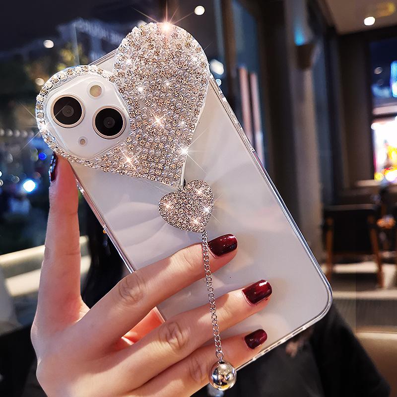 Creative Heart-shaped Water Diamond 15Promax for IPhone16 Phone Case, Apple 14 Protective Case 13, Fashionable and Luxurious iPhone16
Creative Heart-shaped Water Diamond 15Promax for IPhone16 Phone Case, Apple 14 Protective Case 13, Fashionable and Luxurious iPhone16