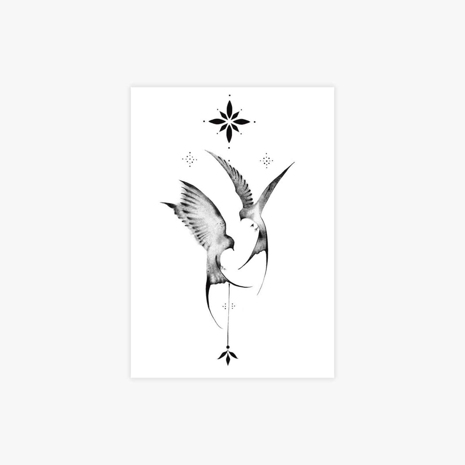 Bramble Wings Succubus Advanced Sense Personality Domineering Chest Waist Belly Tattoo Sticker 7*10
Bramble Wings Succubus Advanced Sense Personality Domineering Chest Waist Belly Tattoo Sticker 7*10