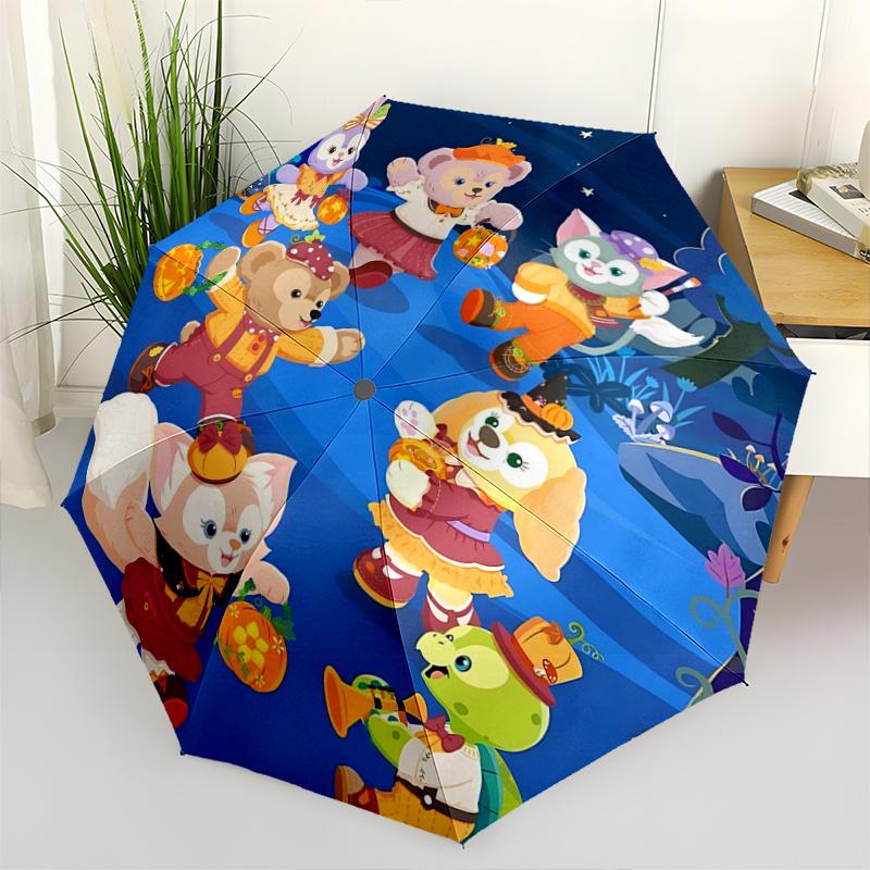 1pc Duffy and Friends Halloween Night Pattern Beautiful Looking Automatic Folding Umbrella, 3 Folding, 8 Iron Frame Design, Durable and Sui
1pc Duffy and Friends Halloween Night Pattern Beautiful Looking Automatic Folding Umbrella, 3 Folding, 8 Iron Frame Design, Durable and Sui