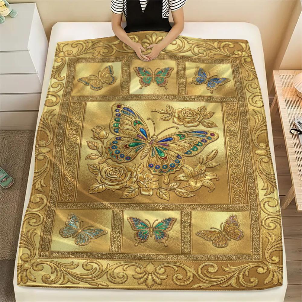 Butterfly Decoration Print Flannel Blanket, High quality Comfortable for All Seasons, Home Decor, Warmth and Comfort, Perfect for Christmas Gifts31 80cm x 120cm
Butterfly Decoration Print Flannel Blanket, High quality Comfortable for All Seasons, Home Decor, Warmth and Comfort, Perfect for Christmas Gifts31 80cm x 120cm