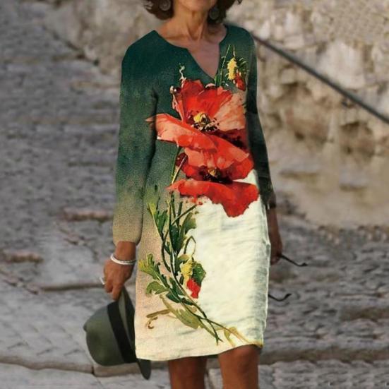 Женское платье миди, элегантное красочное летнее платье миди с v-образным вырезом, праздничное осеннее женское пляжное платье, летнее платье миди, женская одежда 
Женское платье миди, элегантное красочное летнее платье миди с v-образным вырезом, праздничное осеннее женское пляжное платье, летнее платье миди, женская одежда