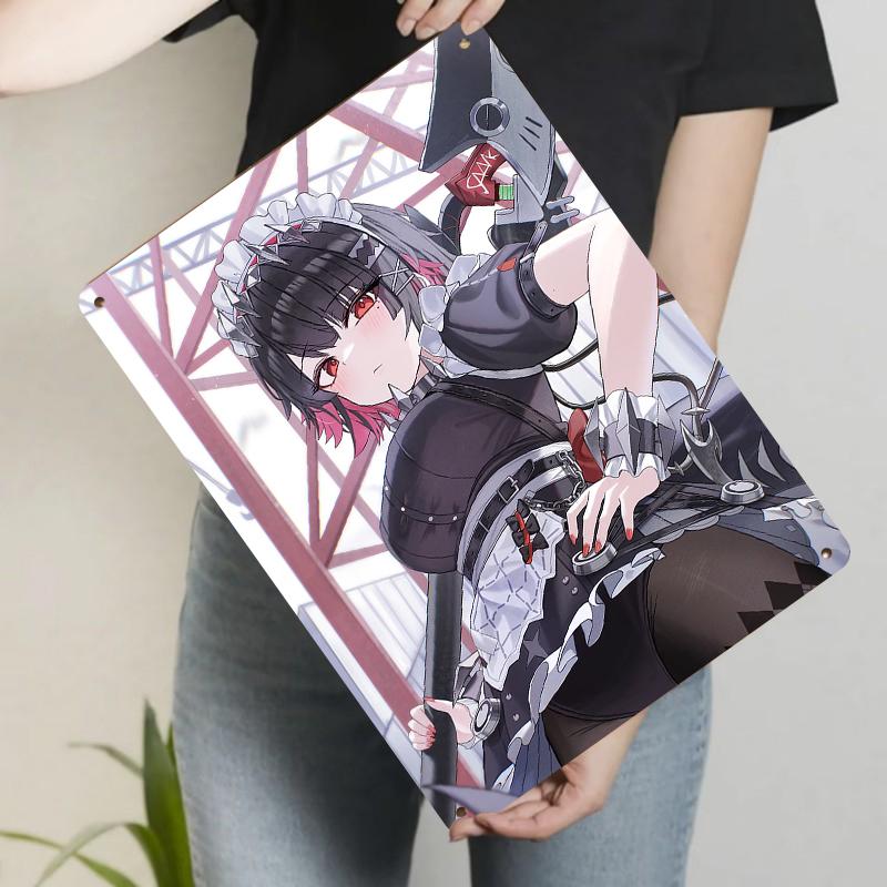 Gothic Mechanical Maid Anime Metal Wall Art Custom Dark Style Girl Decorative Painting 7.9x11.8In(20x30cm)
Gothic Mechanical Maid Anime Metal Wall Art Custom Dark Style Girl Decorative Painting 7.9x11.8In(20x30cm)