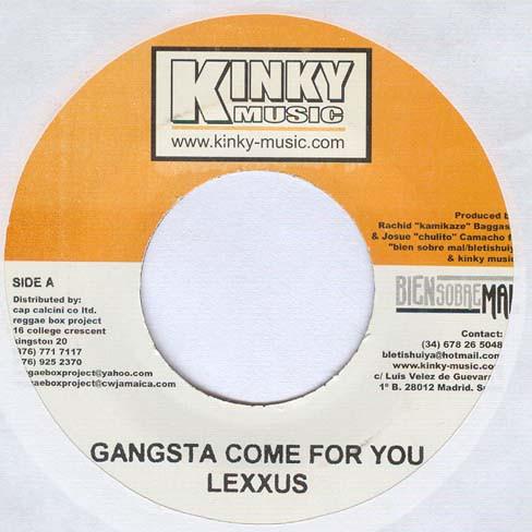 7inch Record LEXXUS / EL HERMANO L - Gangsta Come For You / Perla En El NONE Kinky Music 2005 Jamaica Reggae, Ska & Dub Used
7inch Record LEXXUS / EL HERMANO L - Gangsta Come For You / Perla En El NONE Kinky Music 2005 Jamaica Reggae, Ska & Dub Used