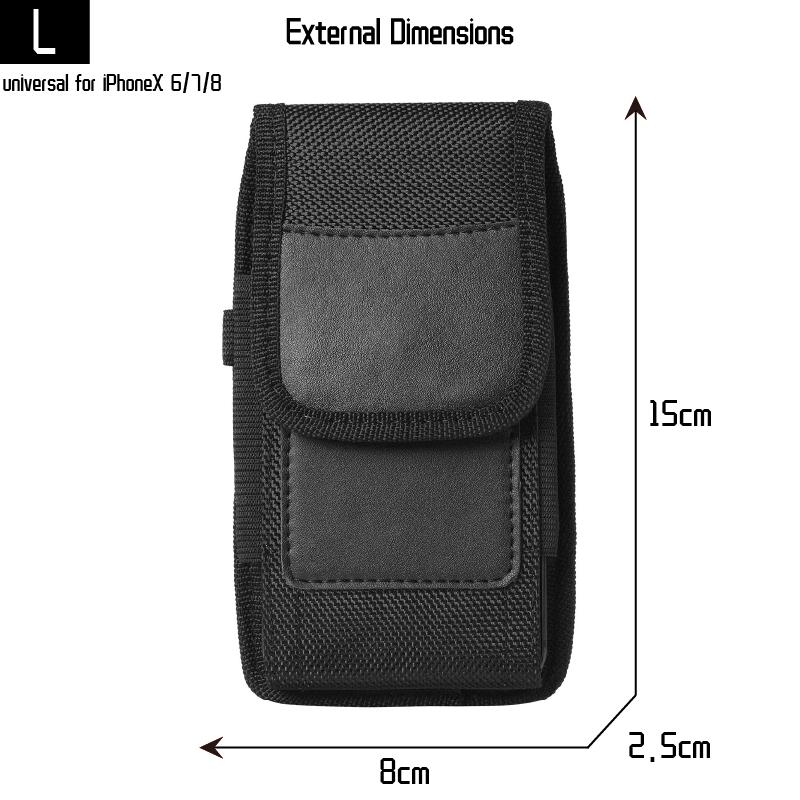 Mobile Phone Waist Bag Men Women Small Nylon Cell Phone Holster Storage Waist Fanny Pack Purse with Belt Loop Bum Bag 4 Size
Mobile Phone Waist Bag Men Women Small Nylon Cell Phone Holster Storage Waist Fanny Pack Purse with Belt Loop Bum Bag 4 Size