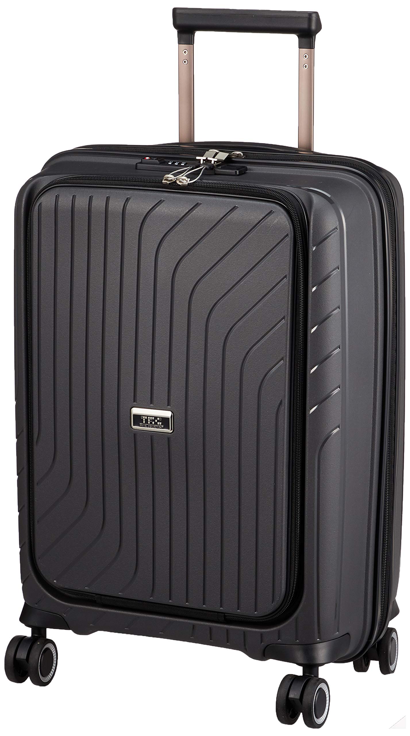 Sifre Carry-on Suitcase, Hard Zipper, TRC2157-49, 33L, 49cm, 2.7kg, GM Gunmetal
Sifre Carry-on Suitcase, Hard Zipper, TRC2157-49, 33L, 49cm, 2.7kg, GM Gunmetal