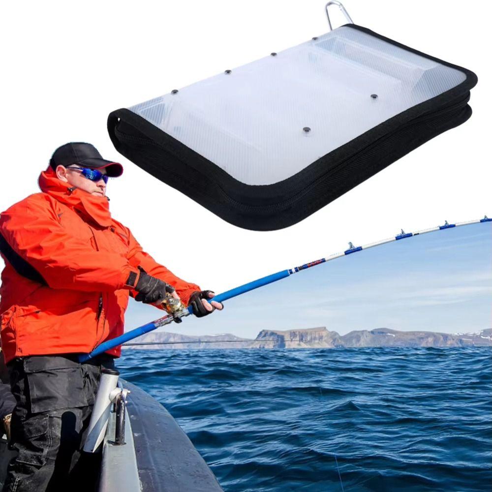 Storage Wallet Squid Jig Storage Box Waterproof Lure Storage Case Hard Lure Bag Freshwater білий
Storage Wallet Squid Jig Storage Box Waterproof Lure Storage Case Hard Lure Bag Freshwater білий