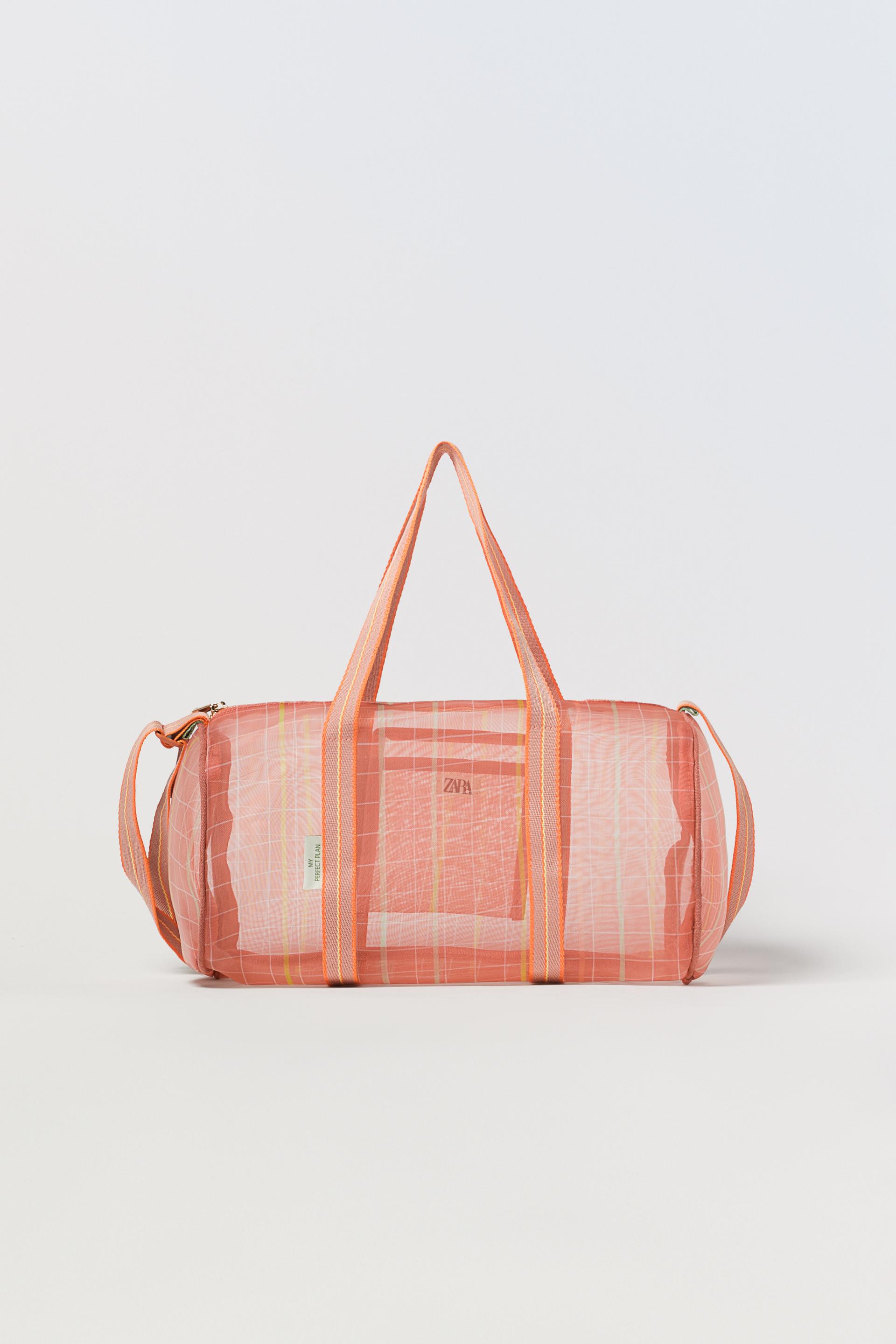 BOWLING BAG WITH A MULTICOLOURED PRINT