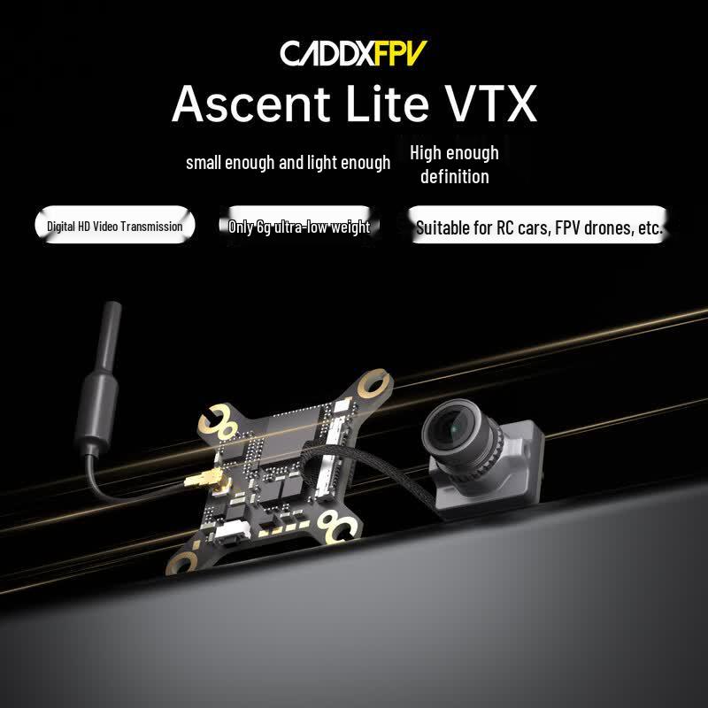CADDXFPV Snail Ascent Lite HD Video Transmitter
CADDXFPV Snail Ascent Lite HD Video Transmitter