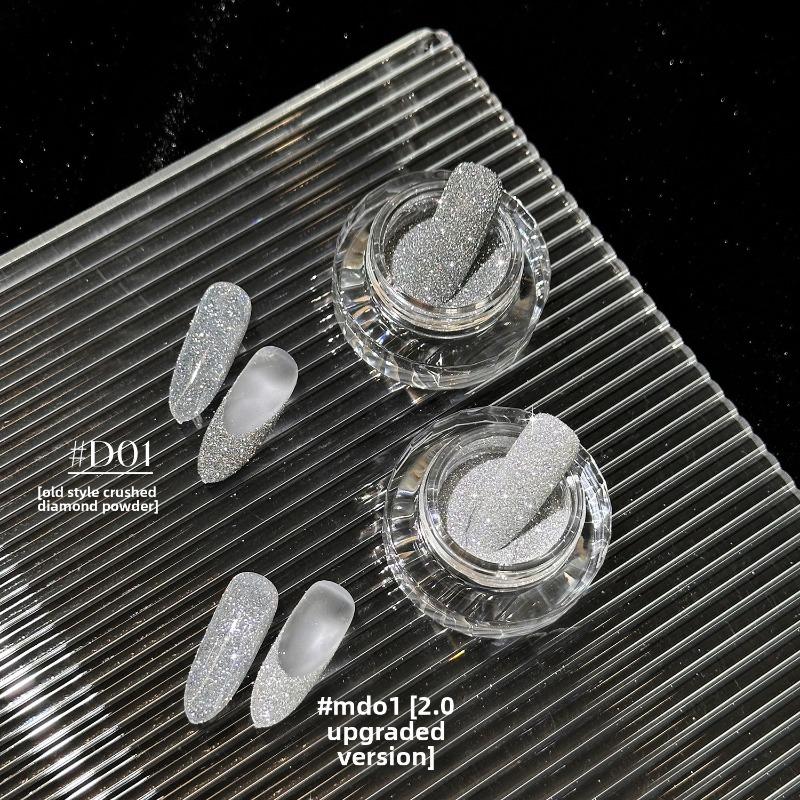 2Boxes New Reflective Sparkle Glitter Diamond Powder Manicure Decoration Material Design Dust Galaxy Diamond Powder Nail Art
2Boxes New Reflective Sparkle Glitter Diamond Powder Manicure Decoration Material Design Dust Galaxy Diamond Powder Nail Art