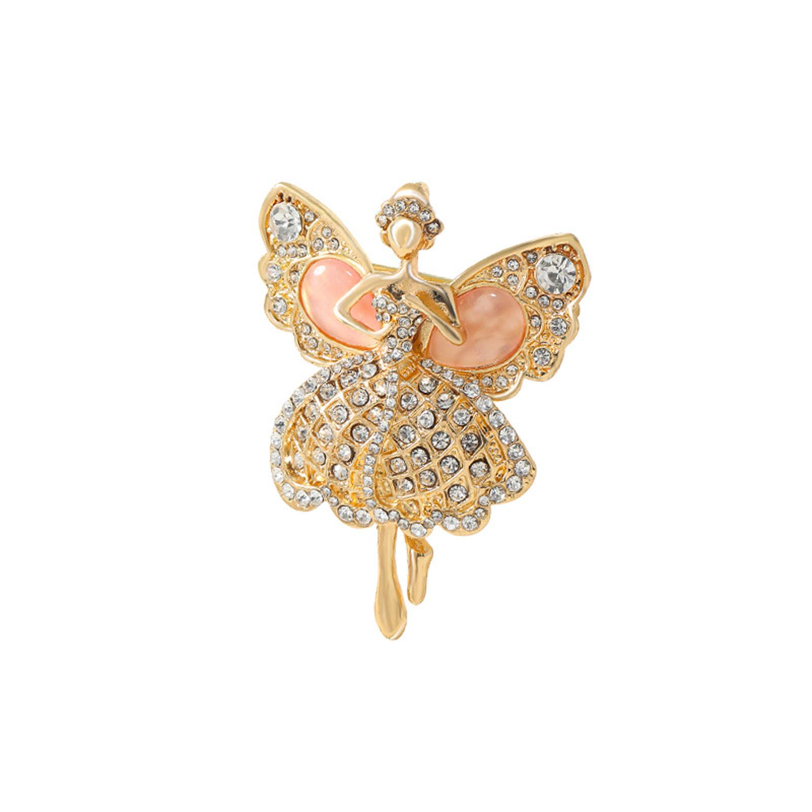 Vibranting Ballet Girl Brooch With Sparkling Rhinestones Fashionable Jewelry Gift For Her
Vibranting Ballet Girl Brooch With Sparkling Rhinestones Fashionable Jewelry Gift For Her